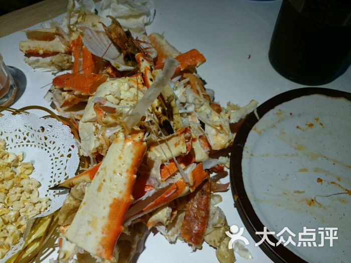 点蘸餐厅(愚园店)-吃剩的蟹壳图片-上海美食-大众点评网