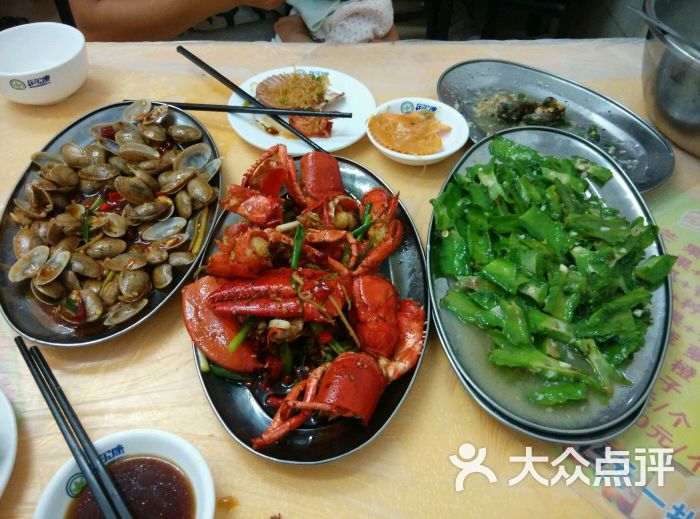 三亚阿浪海鲜加工店_三亚海鲜市场_海鲜加工流程图(4)